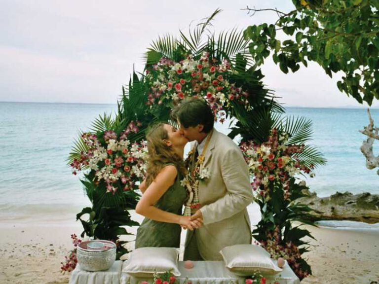 Hochzeit auf Phi Phi Island 2004