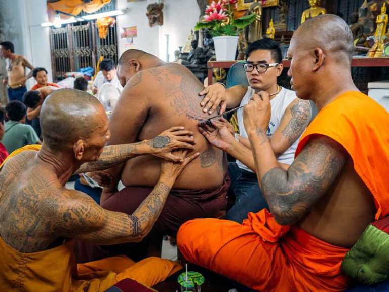 Tattoo Tempel Wat Bang Phra