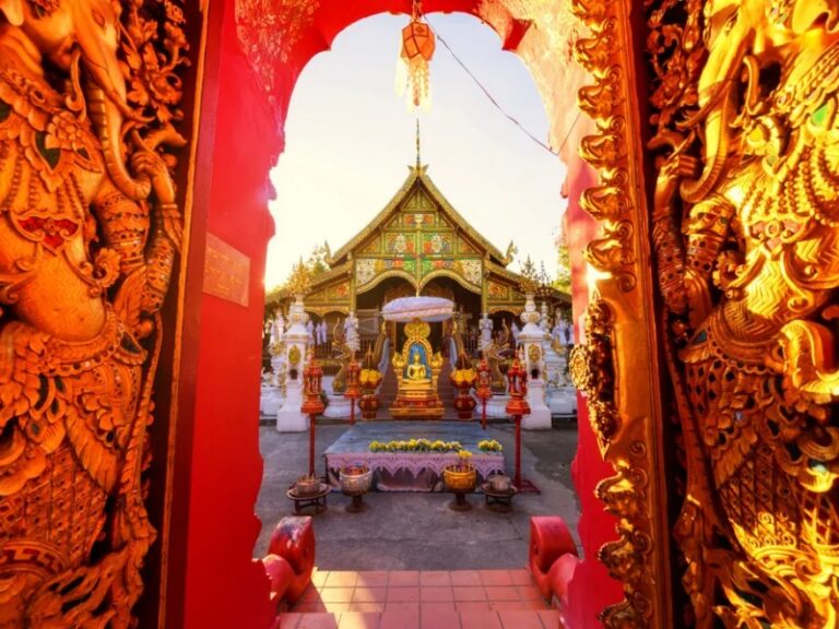 800 - Nan Pua 7D Tourwat-ming-muang-sunset-chiang-rai