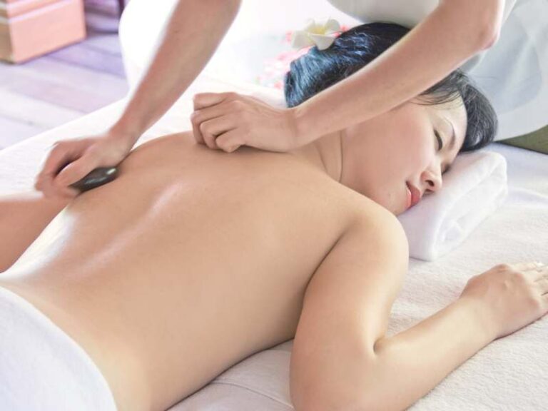 800 - The Sarojin - PS#8 spa warm stone massage