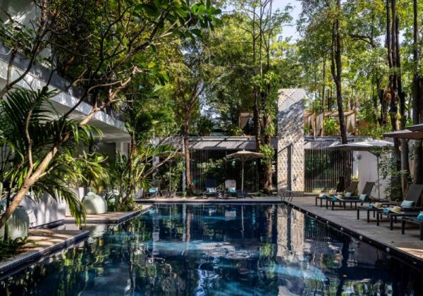 800 - Anjali - Anjali-by-Syphon-luxury-pool-with-sun-loungers-surrounded-with-trees