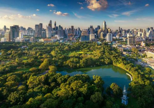 800 - Bangkok - lumpini-park-and-bangkok-city-building