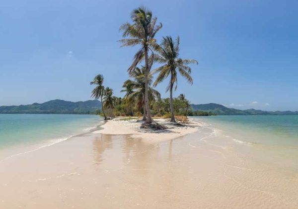 800 - Koh Yao Yai -Haad Leam Beach Panorama -bild