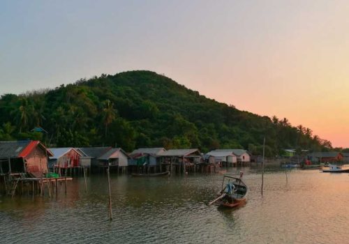 800 - Koh Yao Yai -fisherman-village-on-evening-at-koh-yao-yai-thailand