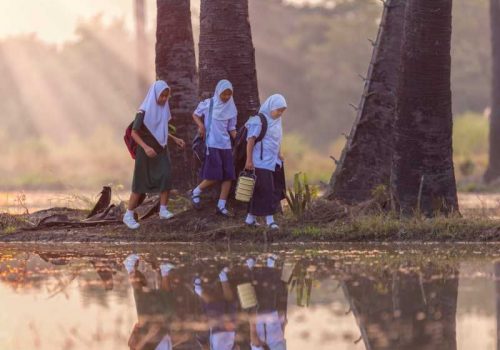 800 - Phuket, Yao Noi, Khao Sok - rural-muslim-students-are-traveling-to-school