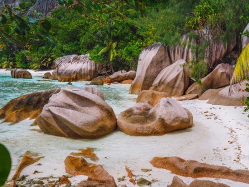 800 - Seychellen - tropical-beach-with-granite-boulders-at-seychelles-travel-exotic-tourism-and-nature-concept