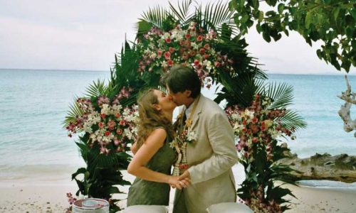Hochzeit auf Phi Phi Island 2004